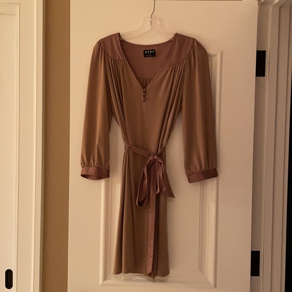 BCBG Nude Dress- size small - Picture 2 of 8
